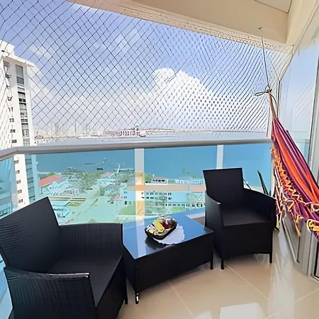Apartamento Espectacular Vista Al Mar - Edificio Infinito 1701 Cartagena