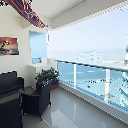 Apartamento Espectacular Vista Al Mar - Edificio Infinito 1701 *